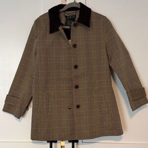 J.Crew Plaid Women's Barn Jacket XS NEW